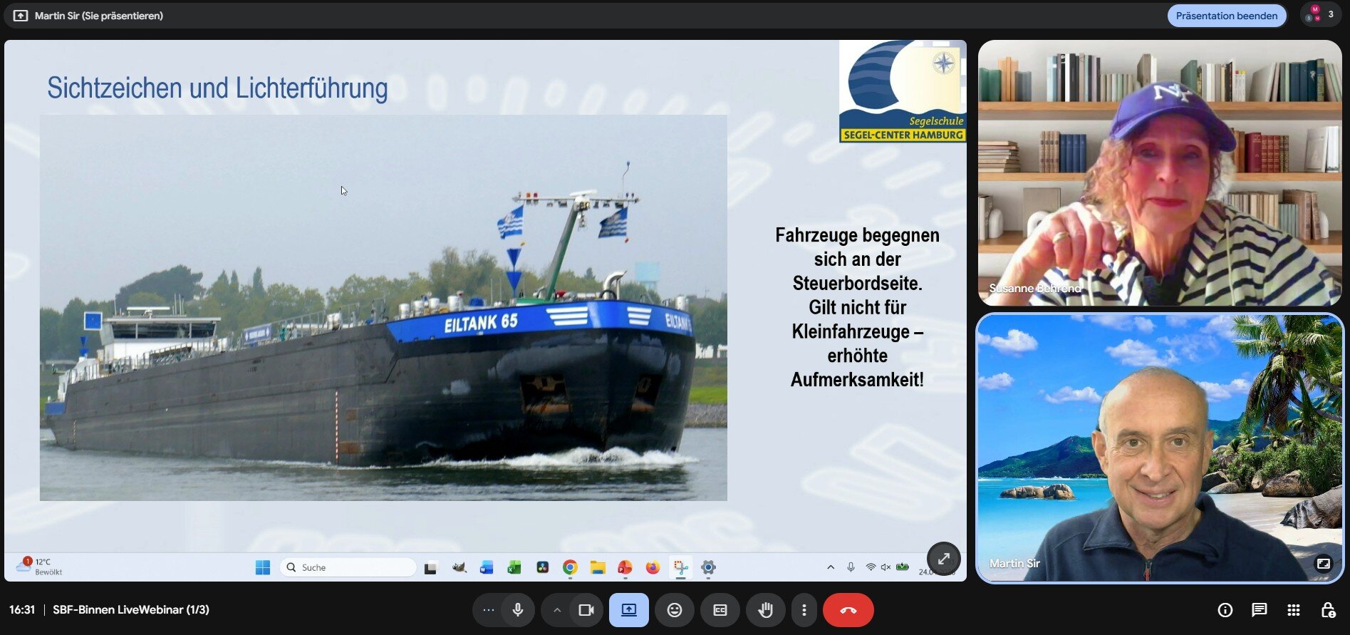 SBF und SKS Live Webinare